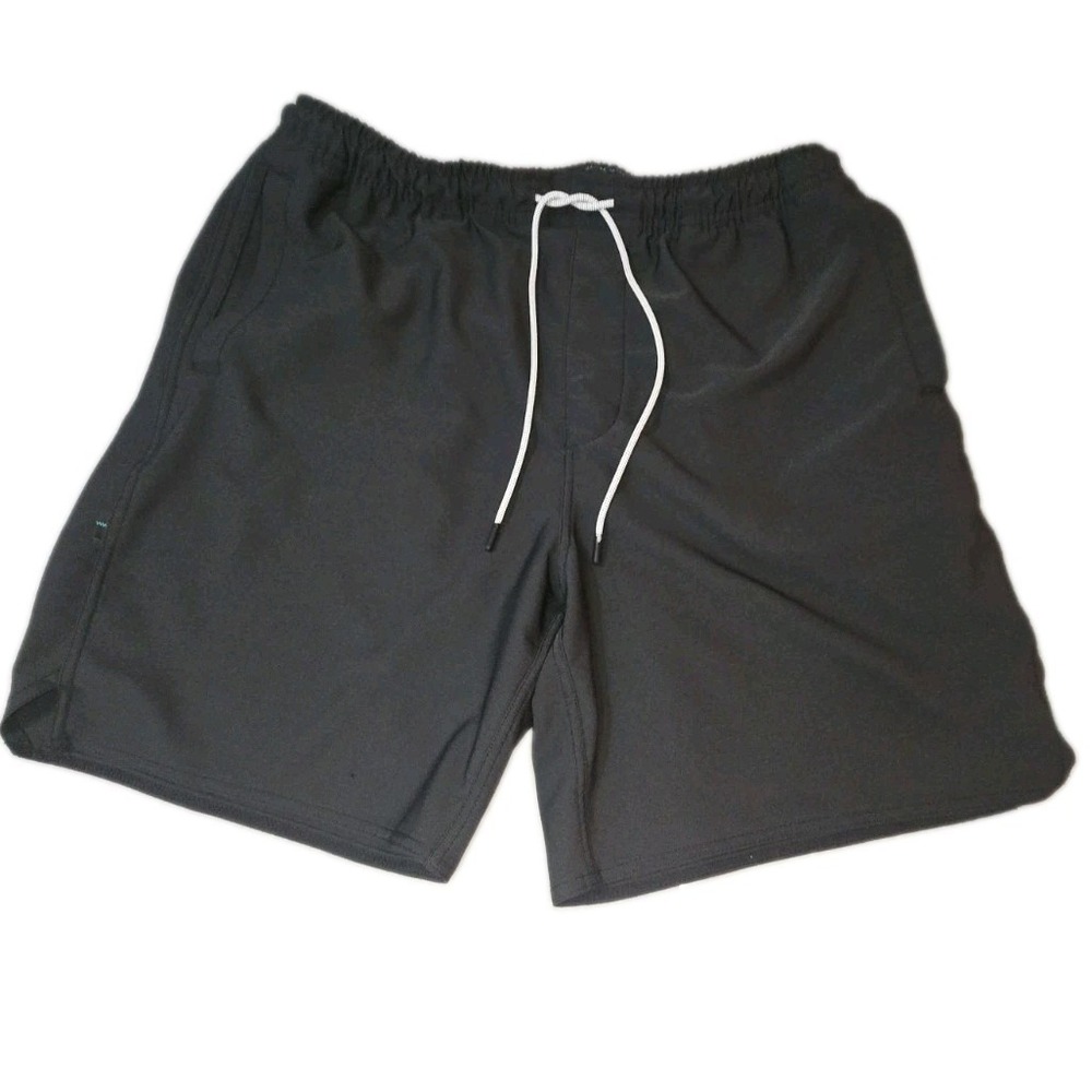 Stance Chino Shorts Mens XL Black Freshtek Unlined Zip Pocket Casual Athletic